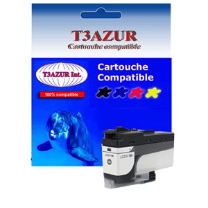 T3AZUR - Cartouche compatible Brother LC3237 (LC-3237Bk) XL Noire