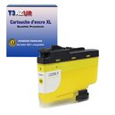 T3AZUR - Cartouche compatible Brother LC3239 (LC-3239Y) XL Jaune