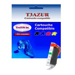 T3AZUR - Cartouche compatible pour Canon  BCI-6 Vert