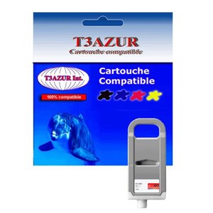 T3AZUR -  Cartouche compatible CANON  PFI-706 Rouge (700ml)