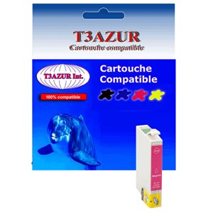 T3AZUR - Cartouche compatible Epson T0473 -  Magenta