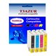 T3AZUR - Lot de 4 Cartouches compatibles Epson T0461- T0472/3/4