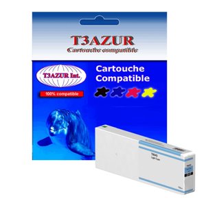 T3AZUR - Cartouche compatible Epson T8045/T8245 (C13T804500/C13T824500) - Light Cyan 700ml