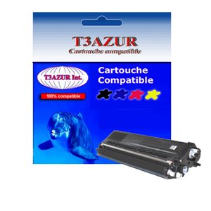 T3AZUR - Toner compatible Brother TN-910 Noire