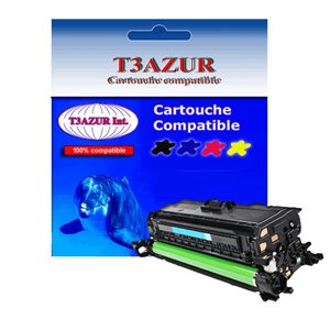 T3AZUR - Toner générique HP CF451A/CF461X/CF471X  Cyan