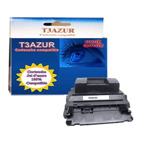T3AZUR - Toner générique HP CF281X (81X)  Noir 