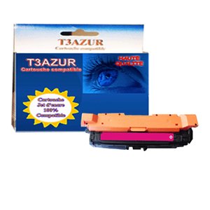 T3AZUR - Toner/Laser générique HP CF033A/ HP 646A Magenta
