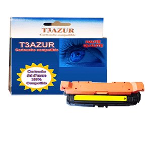 T3AZUR - Toner/Laser générique HP CF032A / HP 646A Jaune