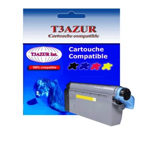 Toner Laser compatible OKI C612 (46507505) Jaune
