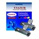 T3AZUR- Lot de 2  Toner générique Samsung ML1610, 2010, ML1610D2   