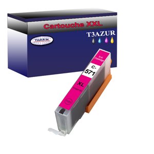 Cartouche Compatible pour Canon Pixma MG5750, MG5751, MG5752, MG5753 Magenta - T3AZUR