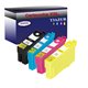 4 T3591-T3594 cartouche d'encre pour imprimante compatible WorkForce Pro WF-4720DWF EPSON 35XL