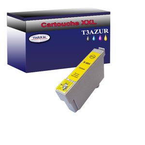 Cartouche Compatible pour Epson T0804 (C13T08044010) Jaune - T3AZUR