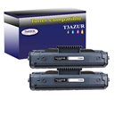 T3AZUR  - Lot de 2 Toner compatible Canon EP22 / HP C4092A