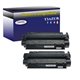 T3AZUR - Lot de 2 Toner Laser compatible Canon EP25 / HP C7115X 