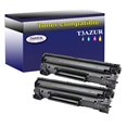 T3AZUR  - Lot de 2 Toner compatible HP 78A / Canon 728