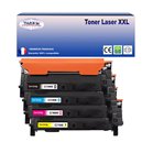 T3AZUR - Lot de 4 Toner génériques Samsung CLT-K404S, CLT-C404S, CLT-M404S, CLT-Y404S