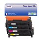 T3AZUR - Lot de 4 Toner génériques Samsung CLT-K404S, CLT-C404S, CLT-M404S, CLT-Y404S