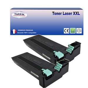 T3AZUR -Lot de 2 Toners génériques Samsung SCX6345N/ SCX6355N (SCX-D6345A)