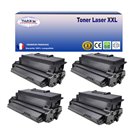 T3AZUR - Lot de 4 Toners compatibles Samsung ML2550