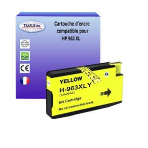 T3AZUR -Cartouche compatible HP 963XL (3JA29AE/3JA25AE) - Jaune