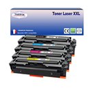T3AZUR - Lot de 4 Toner/Laser génériques HP CF410/1/2/3X (Haute Capacité)
