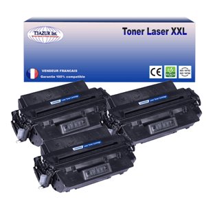 T3AZUR - Lot de 3 Toners générique HP C4096A / HP 96A - 5 000p