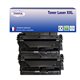 T3AZUR - Lot de 2 Toners génériques HP Q7516A (16A) - 12 000p