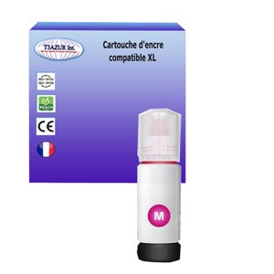 T3AZUR - Encre compatible Epson 113 (C13T06B340) - Magenta 70ml