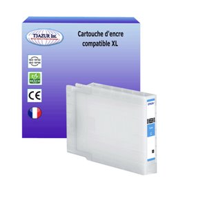 Cartouche compatible Epson T04A2 (C13T04A240) - Cyan 8 000 pages