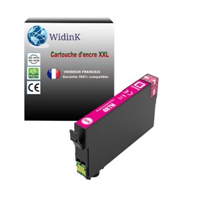 Cartouche compatible Epson 407 (C13T07U340)  - Magenta - 1 900 pages