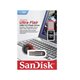 Mémoire Sandisk Ultra Flair USB 3.0 16 Go - Transfert Jusqu'à 130 Mo/s - Design Métallique - Couleur Acier / Noir