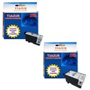 T3AZUR - Lot de 2 cartouches compatibles pour Epson T007-T009