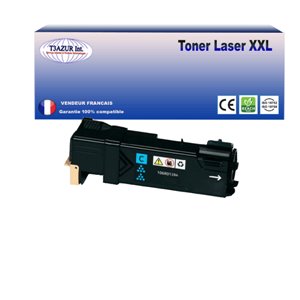 Toner générique Xerox Phaser 6500 (106R01594/106R01591)  Cyan - 2 500 pages