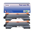 T3AZUR -  Lot de 2 Toner Laser Brother compatible TN2010  