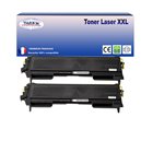 T3AZUR - Lot de 2 Toner Laser Brother compatible TN2005  