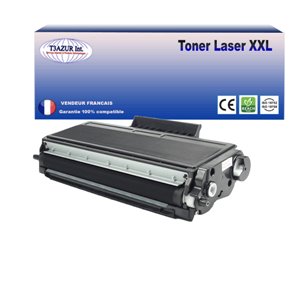 T3AZUR - Toner compatible Brother TN3512 Noir - 12 000 pages