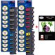 5+15 Cartouches compatibles Brother LC123 / LC 123 XL+ Pack de 20 papiers photos A6 Brillant 230g