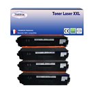 T3AZUR - Lot de 4 Toner compatible Brother TN321 / TN326 / TN329 