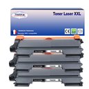 T3AZUR -  Lot de 3 Toner Laser Brother compatible TN2010  