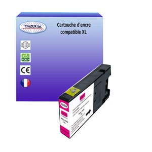 T3AZUR - Cartouche compatible pour CANON  PGI-1500 XL Magenta