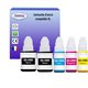 T3AZUR - Lot de 5 Bouteilles encre compatibles Canon GI-590 