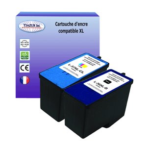 T3AZUR - Cartouche compatible Lexmark N°36 + N°37