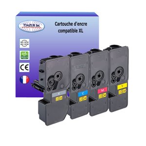 Lot de 4 Toners Laser génériques Kyocera TK5240 (Noire+Couleurs)