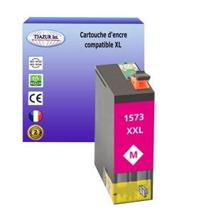 Cartouche compatible avec Epson R3000 remplace EEpson T1573 XL Magenta 