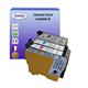 T3AZUR - Lot de 4 Cartouches compatibles Epson T0321/2/3/4