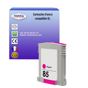 T3AZUR -Cartouche compatible pour HP85 (C9426A) Magenta