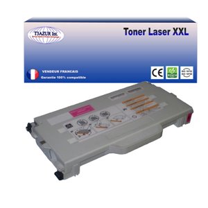 Toner Laser compatible avec Lexmark C510 (20K1401) Magenta - 6 500p