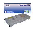 Toner Laser compatible avec Lexmark C510 (20K1402) Jaune - 6 500p