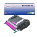  Toner compatible avec Lexmark C522/C524/C532/C534 (C5220MS) Magenta - 3 000 p
